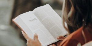 girl reading book